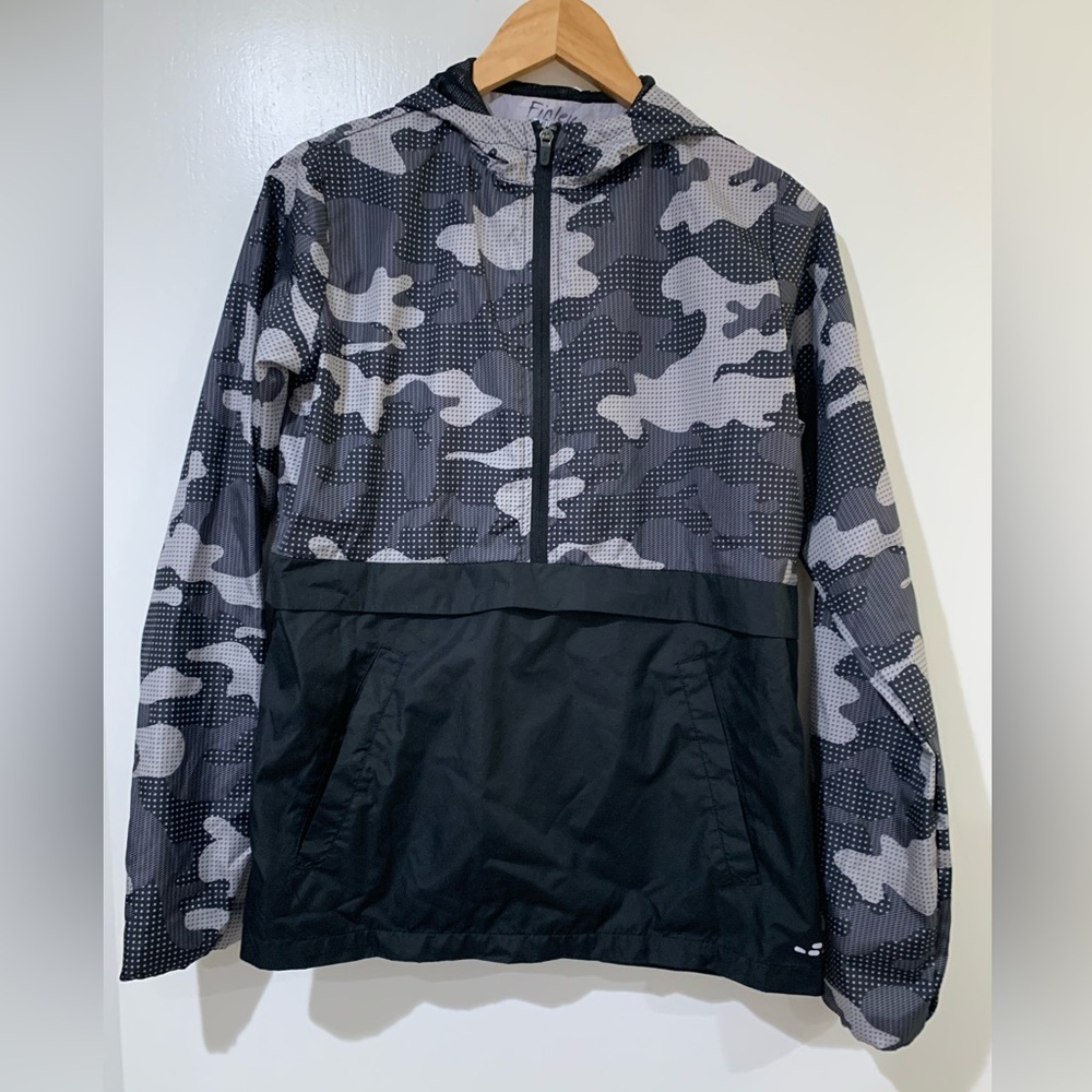Bcg rain repellant hooded jacket